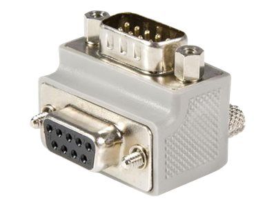 StarTech.com DB9 auf DB9 Seriell Kabeladapter Typ 1 rechts gewinkelt - St/Bu - Serieller Adapter - D