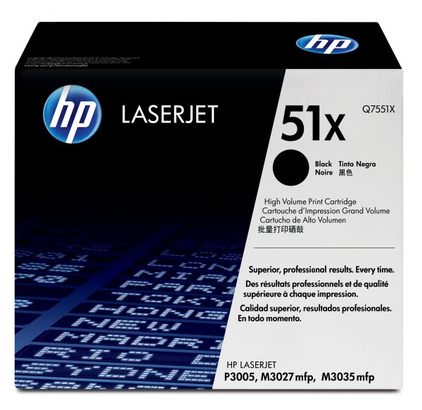 HP Toner Nr.51x schwarz für HP LaserJet P3005/M3035MFP