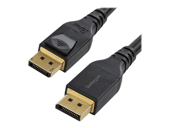 StarTech.com DisplayPort 1.4 Kabel ( 4m, 8K bei 60Hz, HBR3, HDR, vergoldet, VESA-zertifiziert) - Dis