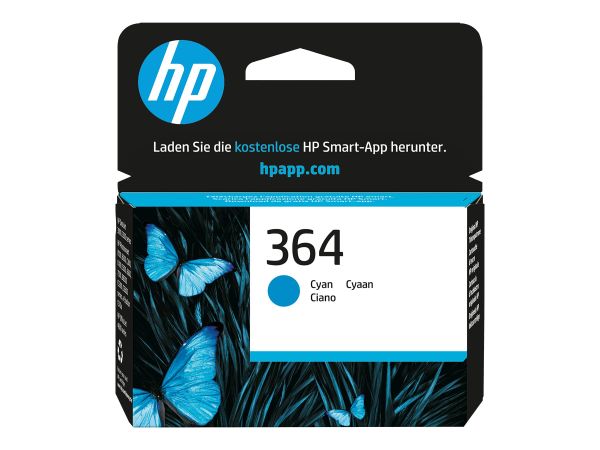 HP 364 - Cyan - original - Tintenpatrone - für Deskjet 35XX