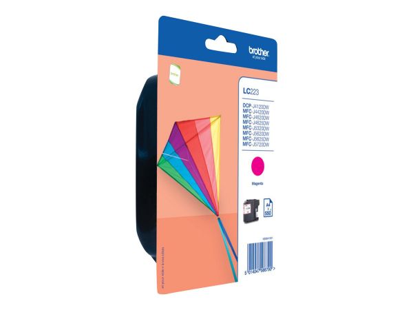Brother LC223MBP - Magenta - Original - Blisterverpackung