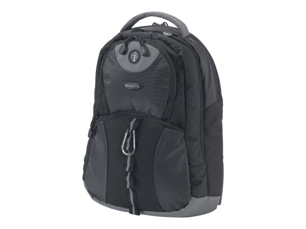 Notebookrucksack BacPac Mission für Notebooks 15" bis 16,4" Nylon schwarz