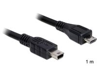 Delock USB-Kabel - mini-USB Typ B (M) zu Micro-USB Typ B (M)
