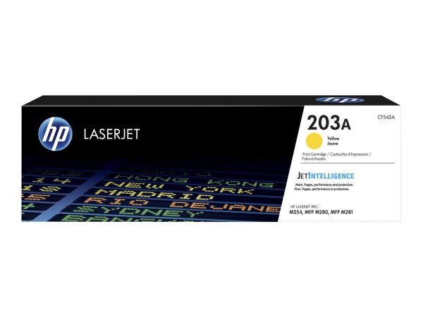 HP 203A - Gelb - Original - LaserJet - Tonerpatrone (CF542A)