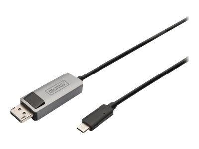 DIGITUS USB Typ C auf DisplayPort Bidirektional Adapterkabel