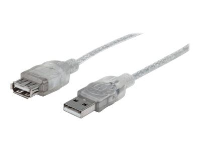Manhattan USB-A to USB-A Extension Cable, 4.5m, Male to Female, 480 Mbps (USB 2.0)