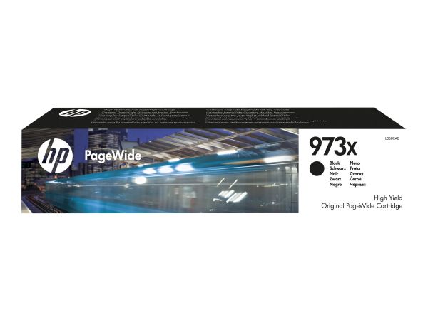 HP Tintenpatrone No 973X schwarz f. PageWide 10.000 Seiten