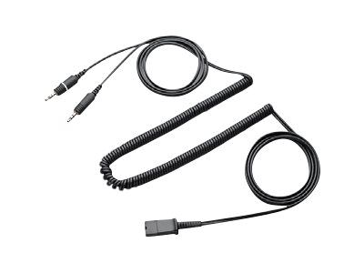 PC-Anschlusskabel für H-Headset/Telefon-/Soundkarten+2fach Klinkenstecker 3,5mm