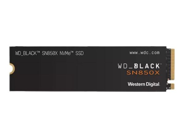WD WD_BLACK SN850X NVMe SSD WDS200T2X0E - SSD - 2 TB - intern - M.2 2280 - PCIe 4.0 x4 (NVMe)
