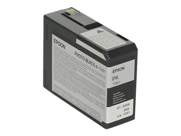 Tintenpatrone T580100 photo schwarz für Stylus Pro 3800/3880 80ml