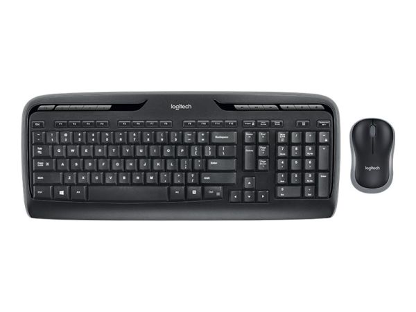 MK330 RF Wireless QWERTZ Deutsch schwarz Tastatur & Mausset 2.4 GHz