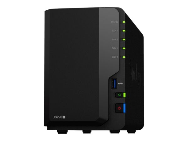 Synology Disk Station DS220+ - NAS-Server - 2 Schächte