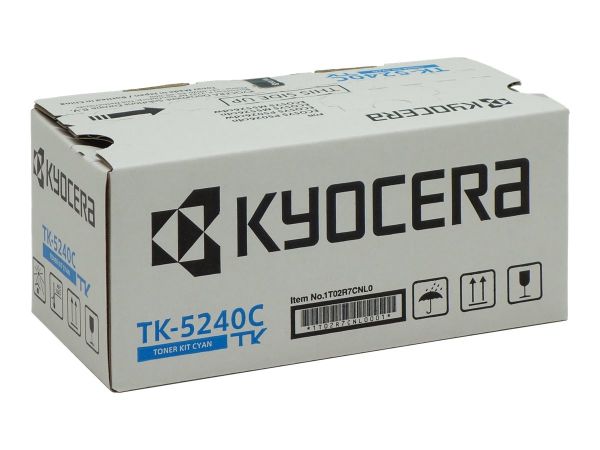 Toner Kit TK-5240C cyan 3000 Seiten f. Ecosys M5526cdn M5526cdw P5026cdn P5026cd