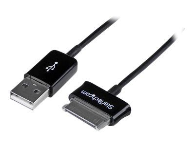 StarTech.com 2m Dock Connector to USB Cable for Samsung Galaxy Tab - galaxy tablet Cable - Samsung t