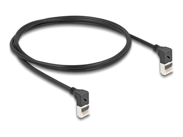 Delock Patch-Kabel - RJ-45 (M) nach oben angewinkelt zu RJ-45 (M)