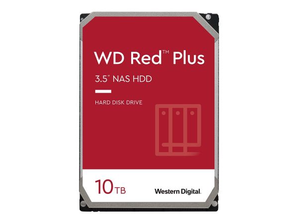 WD Red Plus NAS Hard Drive WD101EFBX - Festplatte - 10 TB - intern - 3.5" (8.9 cm)