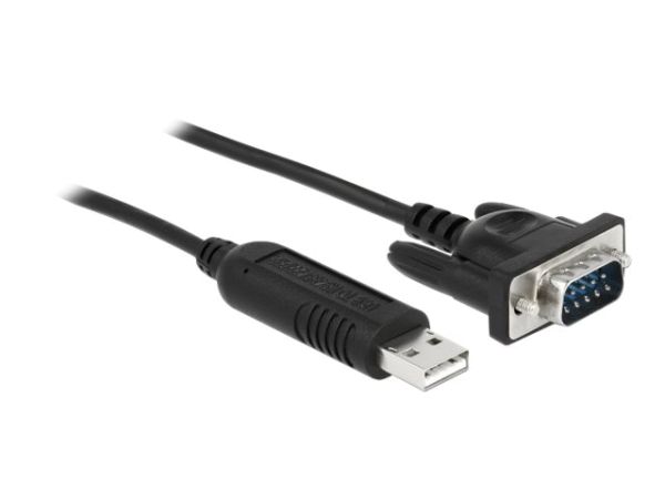Delock Kabel USB / seriell - USB (M) zu RS-232 (M)