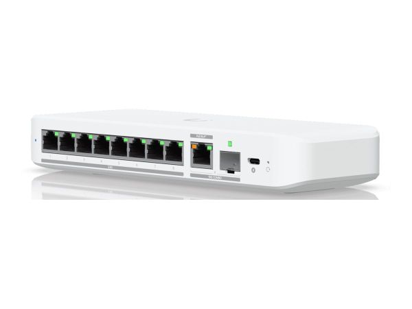 Ubiquiti UniFi Flex 2.5G - Switch - managed - 8 x 2.5GBase-T + 1 x 10Gb Ethernet + 1 x 10Gb Ethernet