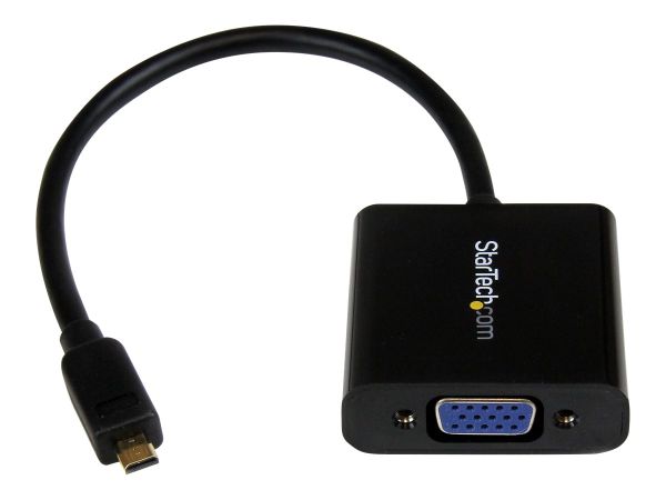 StarTech.com Micro HDMI auf VGA Adapter Konverter für Tablet/ Smartphones/ Ultrabook -Micro HD Steck