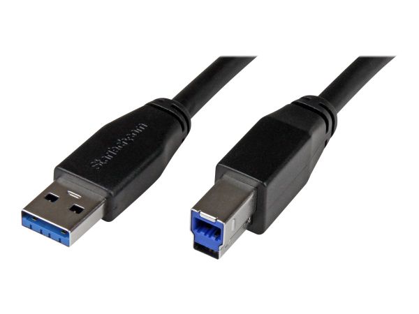 StarTech.com 10m Aktives USB 3.0 USB-A auf USB-B Kabel - USB A zu USB B Anschlusskabel - USB 3.1 Gen