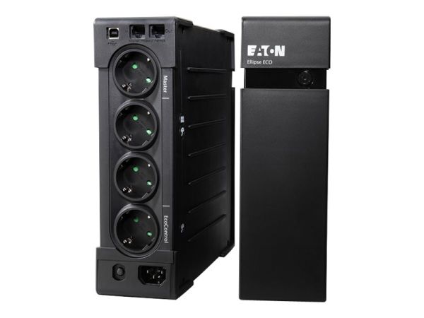 Eaton Ellipse ECO 650 USB DIN - USV (in Rack montierbar/extern) - Wechselstrom 230 V - 400 Watt - 65