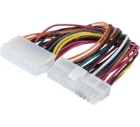 exertis Connect EXC 314060 - 0,2 m - ATX (20-pin) - ATX (24-pin) - Gerade - Gerade - Gemischte Farbe