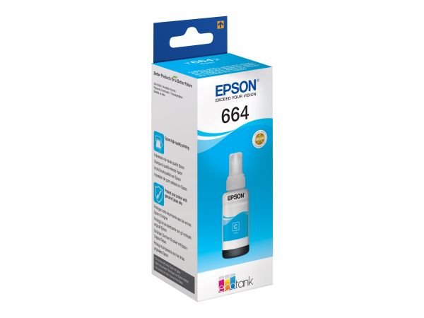 Tintenpatrone T6642 cyan 70ml f. Ecotank L355/L555