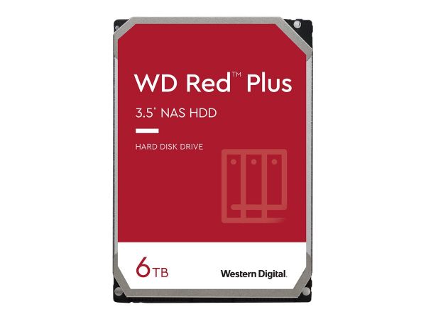Western Digital WD Red Plus 6TB SATA 6G