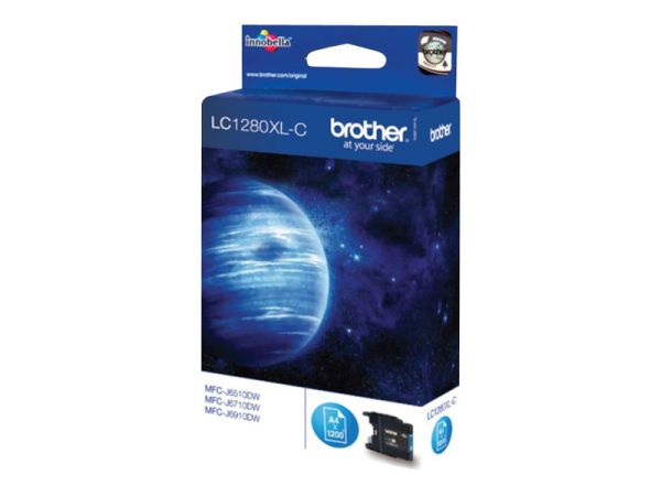 Brother LC1280XLC - Cyan - original - Tintenpatrone