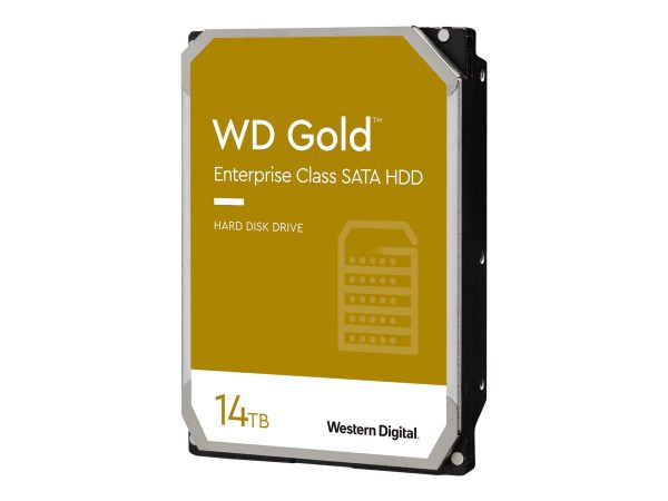 WD Gold DC HA750 Enterprise Class SATA HDD WD141KRYZ - Festplatte - 14 TB - intern - 3.5" (8.9 cm)