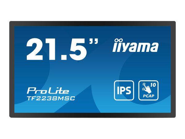 Iiyama ProLite TF2238MSC-B1 - LED-Monitor - 54.5 cm (21.5")