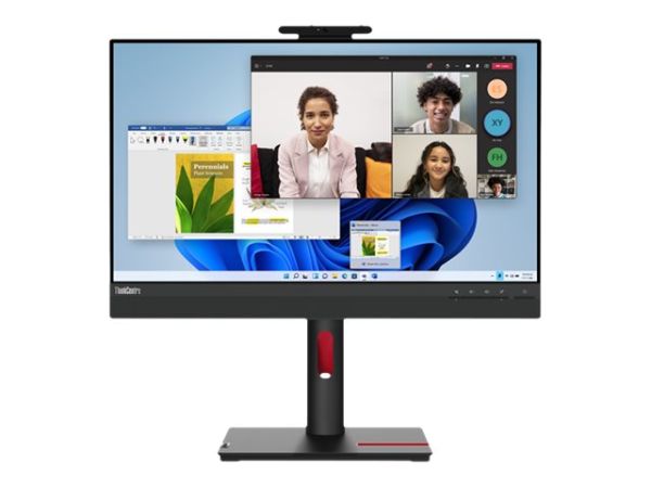Lenovo ThinkCentre Tiny-in-One 24 Gen 5 LED-Monitor 60.5 cm (23.8") 60 Hz IPS 4 ms Raven Black