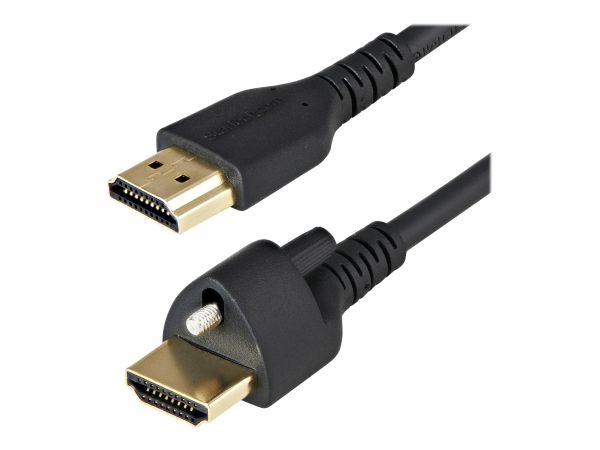 StarTech.com 2m High Speed HDMI Kabel - 4K 60Hz HDR - HDMI-2.0-Monitorkabel mit Verriegelungsschraub