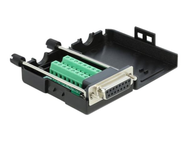 Delock VGA-Adapter - DB-15 (W) zu 16-poliger Klemmenblock