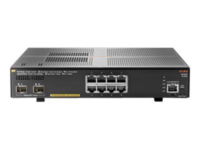 HPE Aruba 2930F 8G PoE+ 2SFP+ - Switch - L3 - managed - 8 x 10/100/1000 (PoE+)