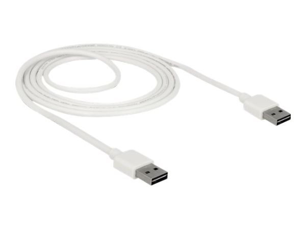 Delock Easy - USB-Kabel - USB (M) umkehrbar bis USB (M)