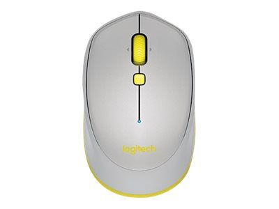 A0709308_Logitech M535 Maus Bluetooth Optisch 1000 DPI Ambidextrös Grau, Gelb_910-004530_1
