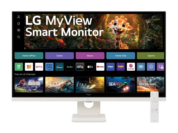LG MyView 32SR73U-W - LED-Monitor - Smart - 81.3 cm (32")