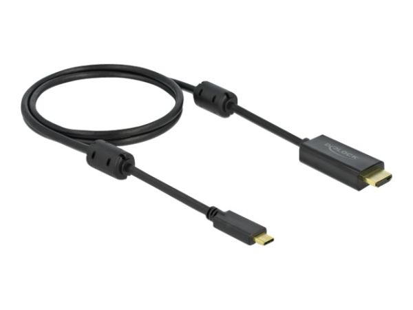 Delock Video- / Audiokabel - 24 pin USB-C männlich zu HDMI männlich