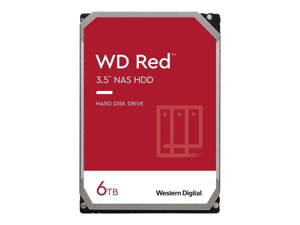 WD Red NAS Hard Drive WD60EFAX - Festplatte - 6 TB - intern - 3.5" (8.9 cm)