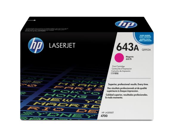 HP Toner Q5953A magenta für HP Color LaserJet 4700