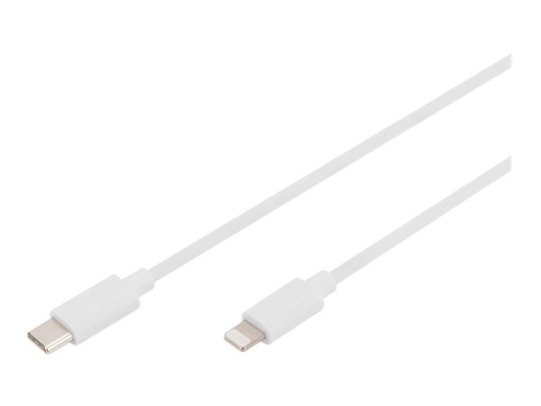 DIGITUS Lightning auf USB - C - Daten-/Ladekabel, MFI-Zertifiziert