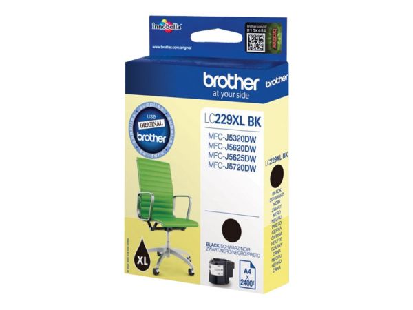 Tintenpatrone LC-229XLBK schwarz f. MFC-J56200DW/-J5625DW/-J5720DW