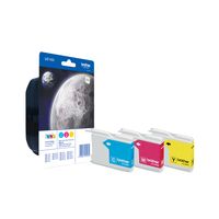 Brother LC1000 RainbowPack - 3er-Pack - Gelb, Cyan, Magenta