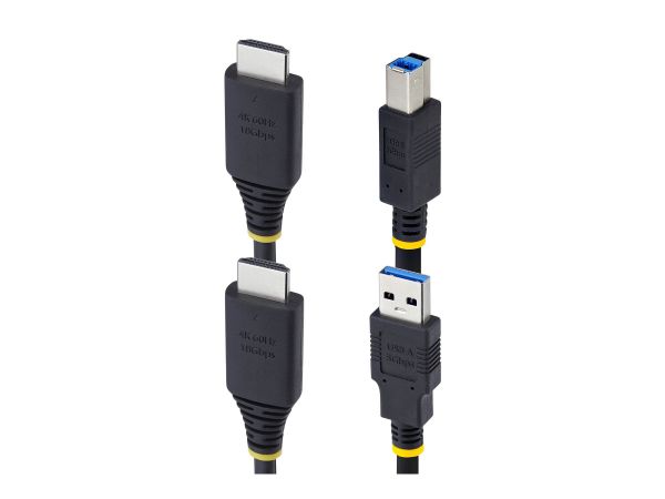 StarTech.com 6ft (1.8m) HDMI and USB 5Gbps KVM Cable - Tastatur- / Video- / Maus- (KVM-)