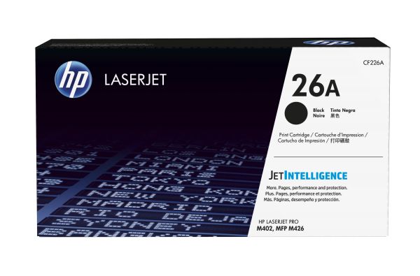 HP Toner 26A schwarz f. LaserJet Pro M402/MFP M426 Serie 3100 Seiten