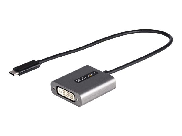 StarTech.com USB-C auf DVI Adapter - 1920x1200p - USB-C zu DVI-D - USB-C Dongle - USB Typ C auf DVI
