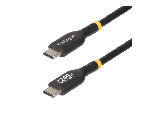 StarTech.com 2m USB C Charging Cable, USB-IF Certified USB-C Cable, 240W - USB-Kabel - 24 pin USB-C