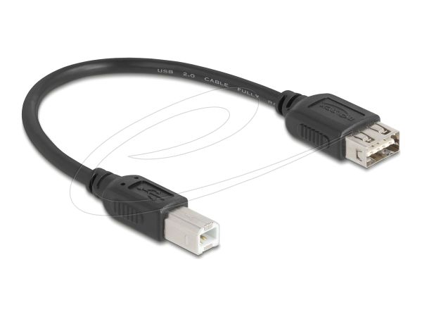 Delock USB-Kabel - USB Typ B (M) zu USB (W)