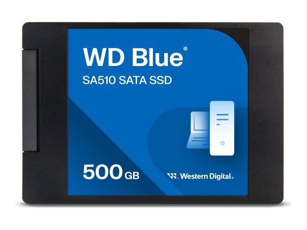 SanDisk WD Blue SA510 WDS500G3B0A - SSD - 500 GB - intern - 2.5" (6.4 cm)